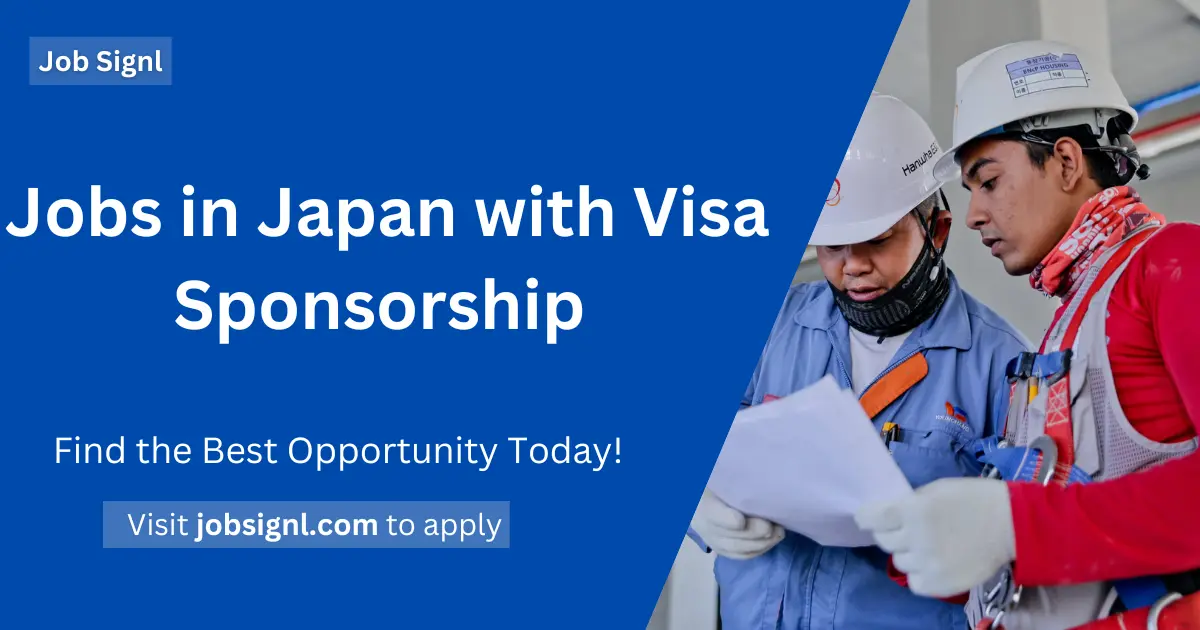Jobs in Japan with Visa Sponsorship